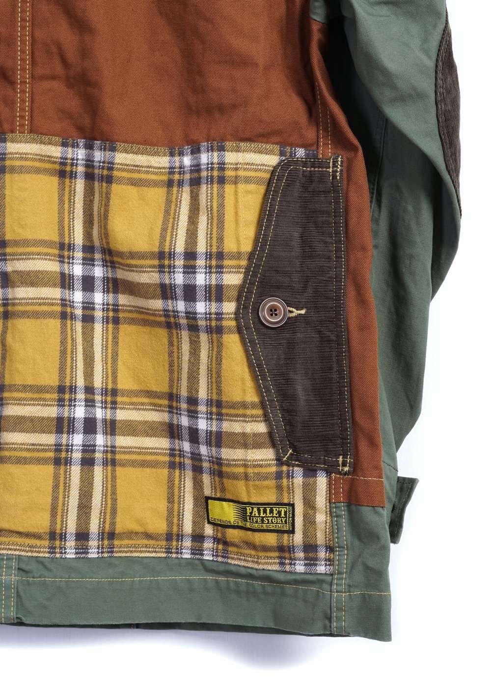 MULTIPLE COAT | PATCHWORK | €395 -PALLET LIFE STORY- HANSEN Garments