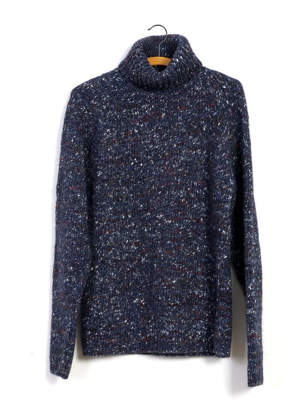 HANSEN Garments - NICK | Chunky Knitted Sweater | Bluetweed - HANSEN Garments