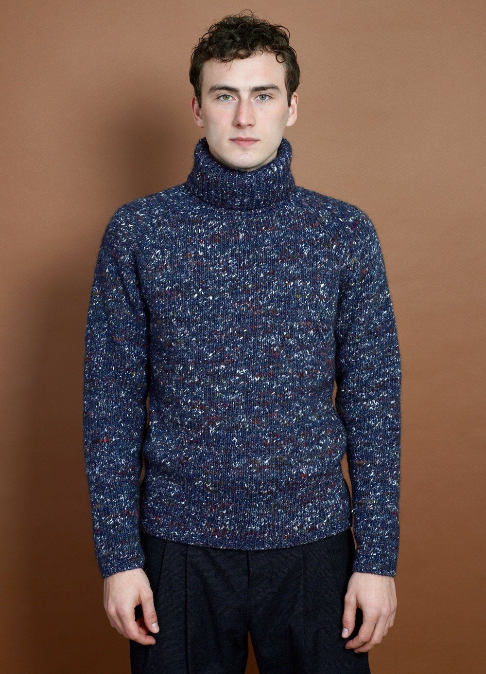 HANSEN Garments - NICK | Chunky Knitted Sweater | Bluetweed - HANSEN Garments