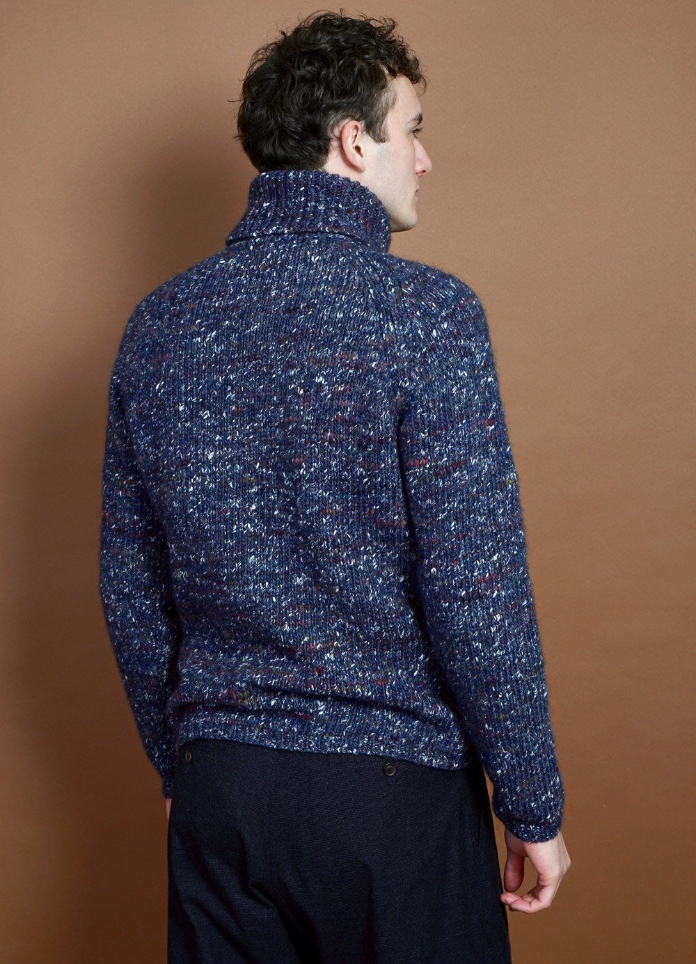 HANSEN Garments - NICK | Chunky Knitted Sweater | Bluetweed - HANSEN Garments