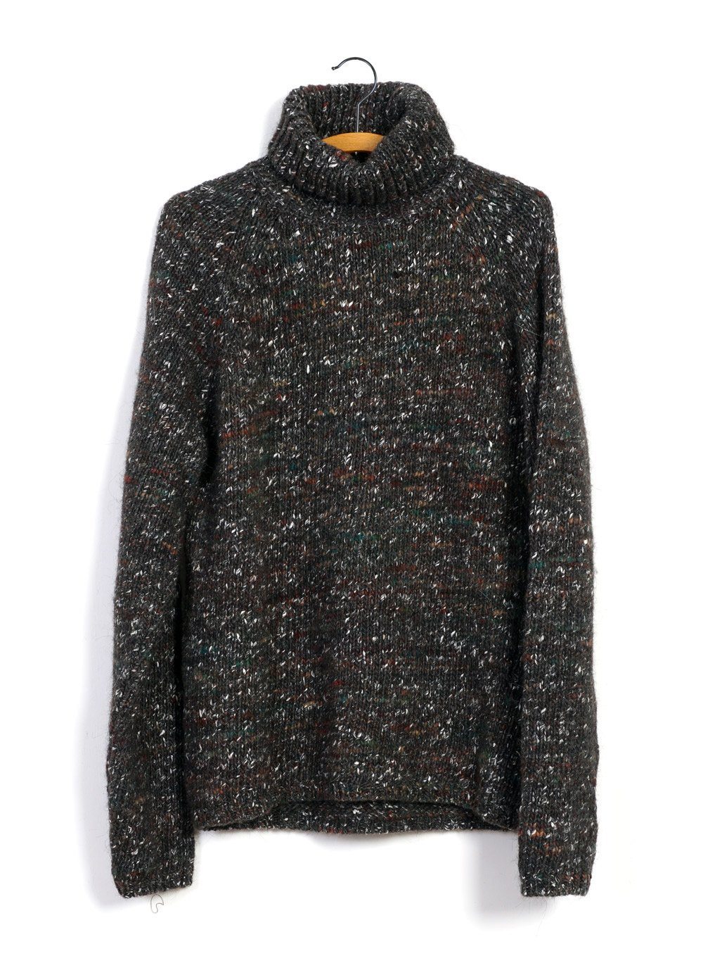 HANSEN Garments - NICK | Chunky Knitted Sweater | Browntweed - HANSEN Garments