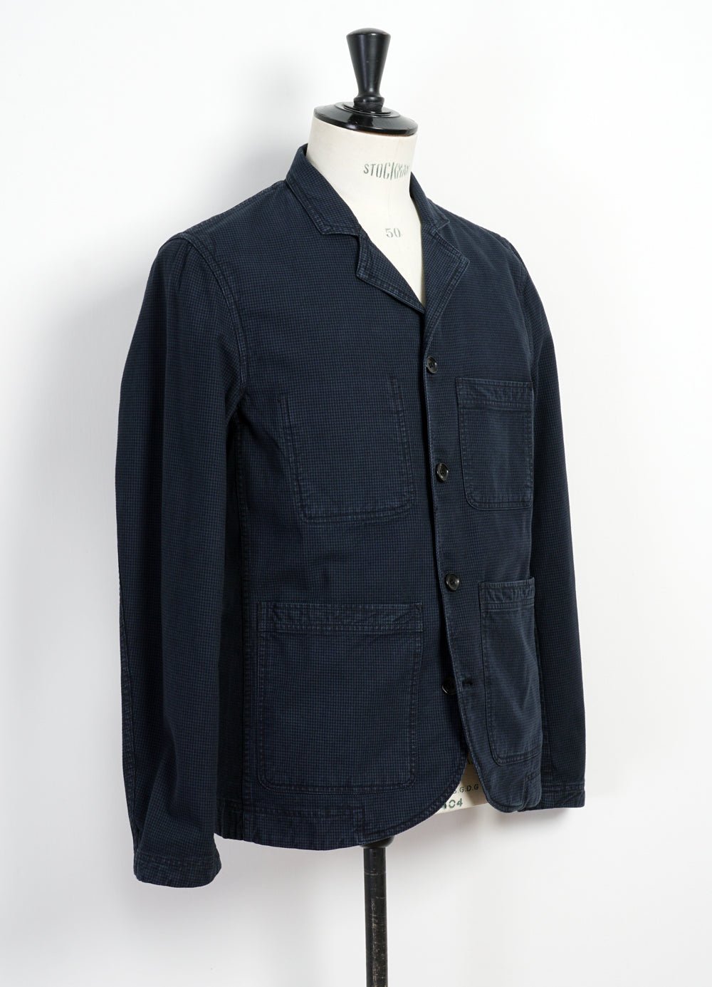 HANSEN GARMENTS - NICOLAI | Informal 4-button Blazer | Black Navy - HANSEN Garments
