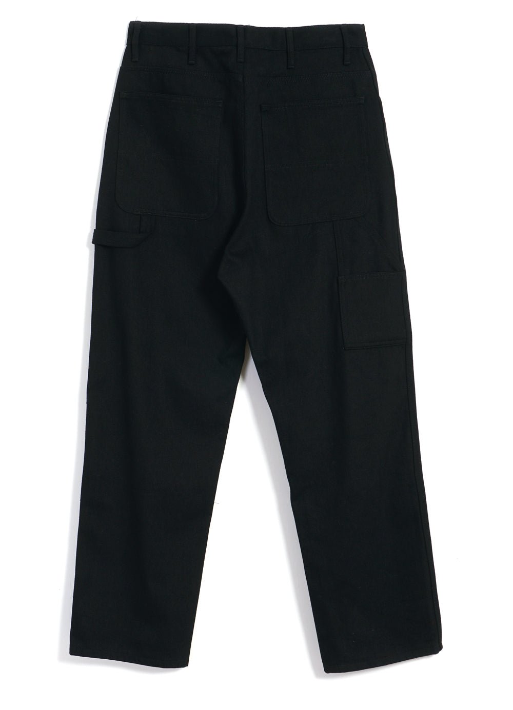 MONITALY - PAINTER PANTS | 14oz Drop Crotch Denim Jeans | Black - HANSEN Garments