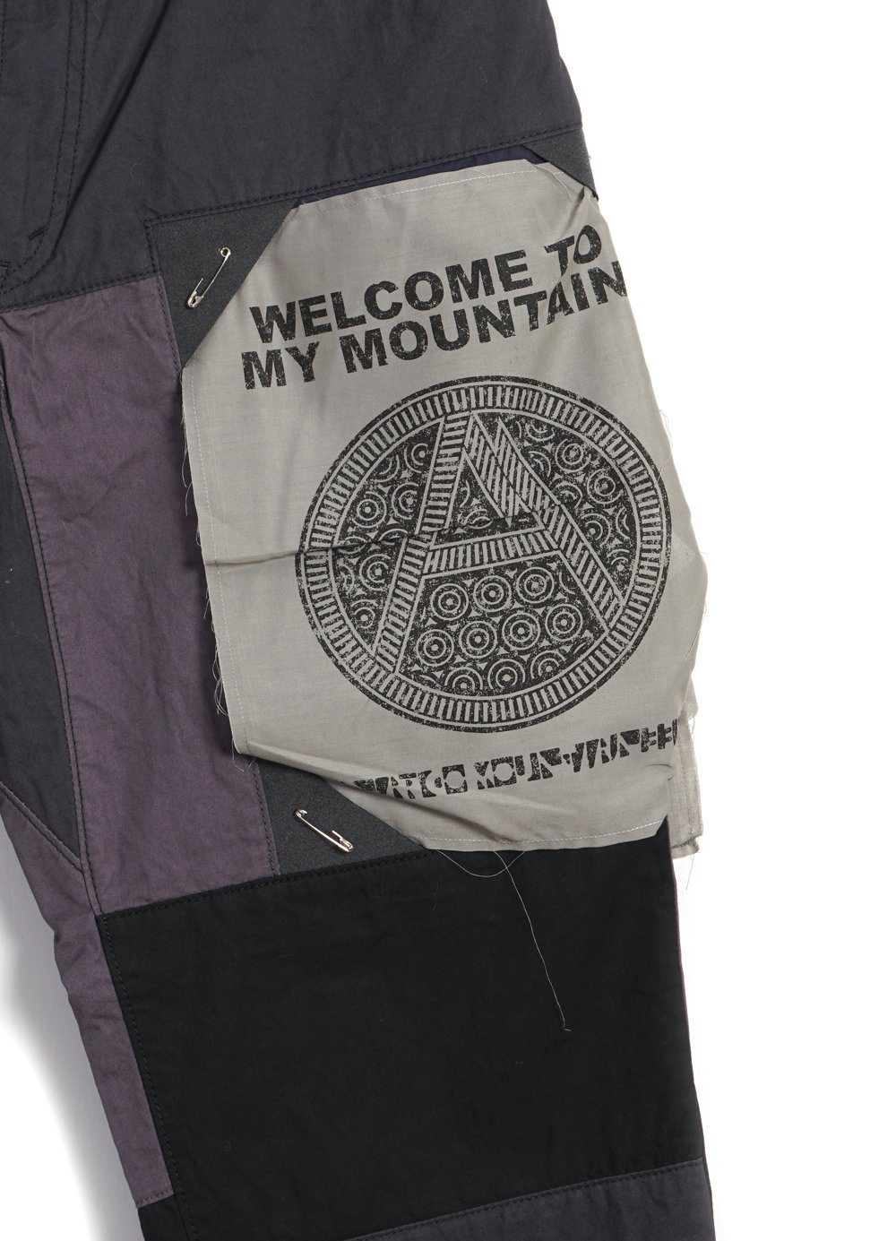 MOUNTAIN RESEARCH - PATCHWORK PANTS | Grey - HANSEN Garments