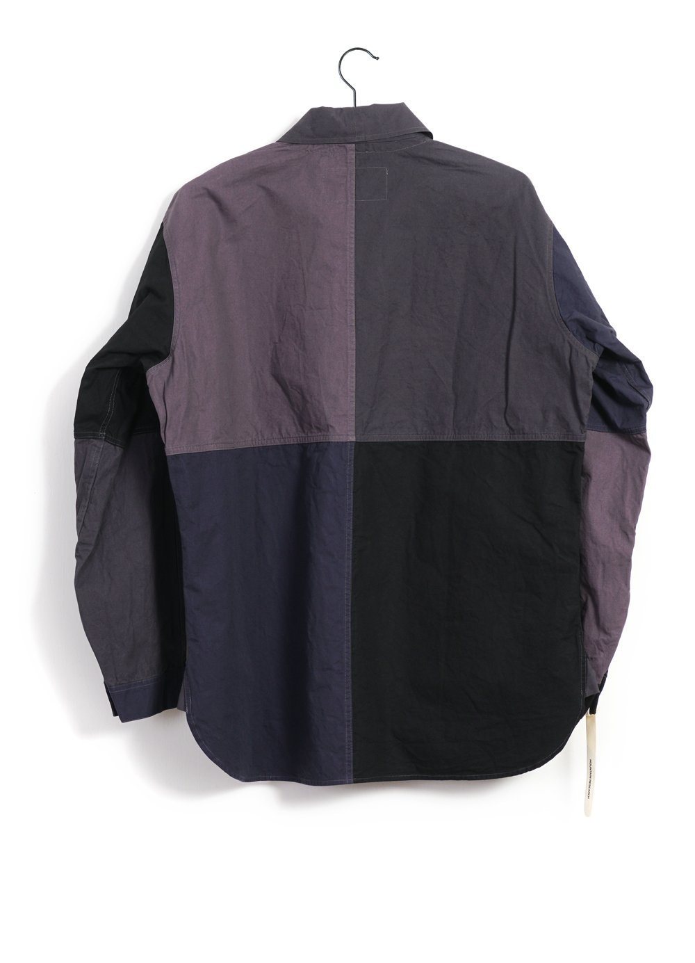 MOUNTAIN RESEARCH - PATCHWORK SHIRT | Grey - HANSEN Garments