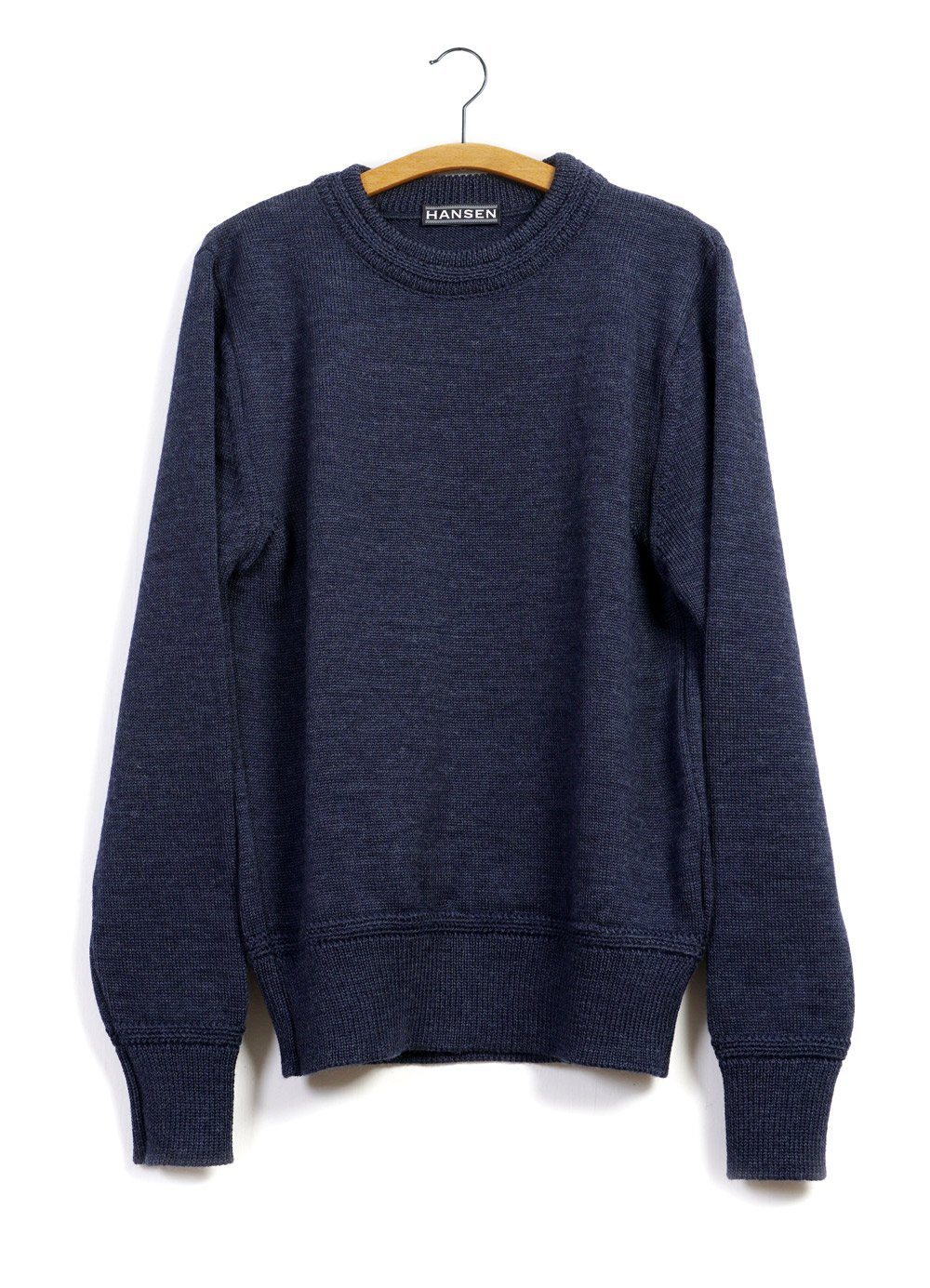 RAGNAR | Knitted Wool Sweater | Blue | €270 -HANSEN Garments- HANSEN Garments