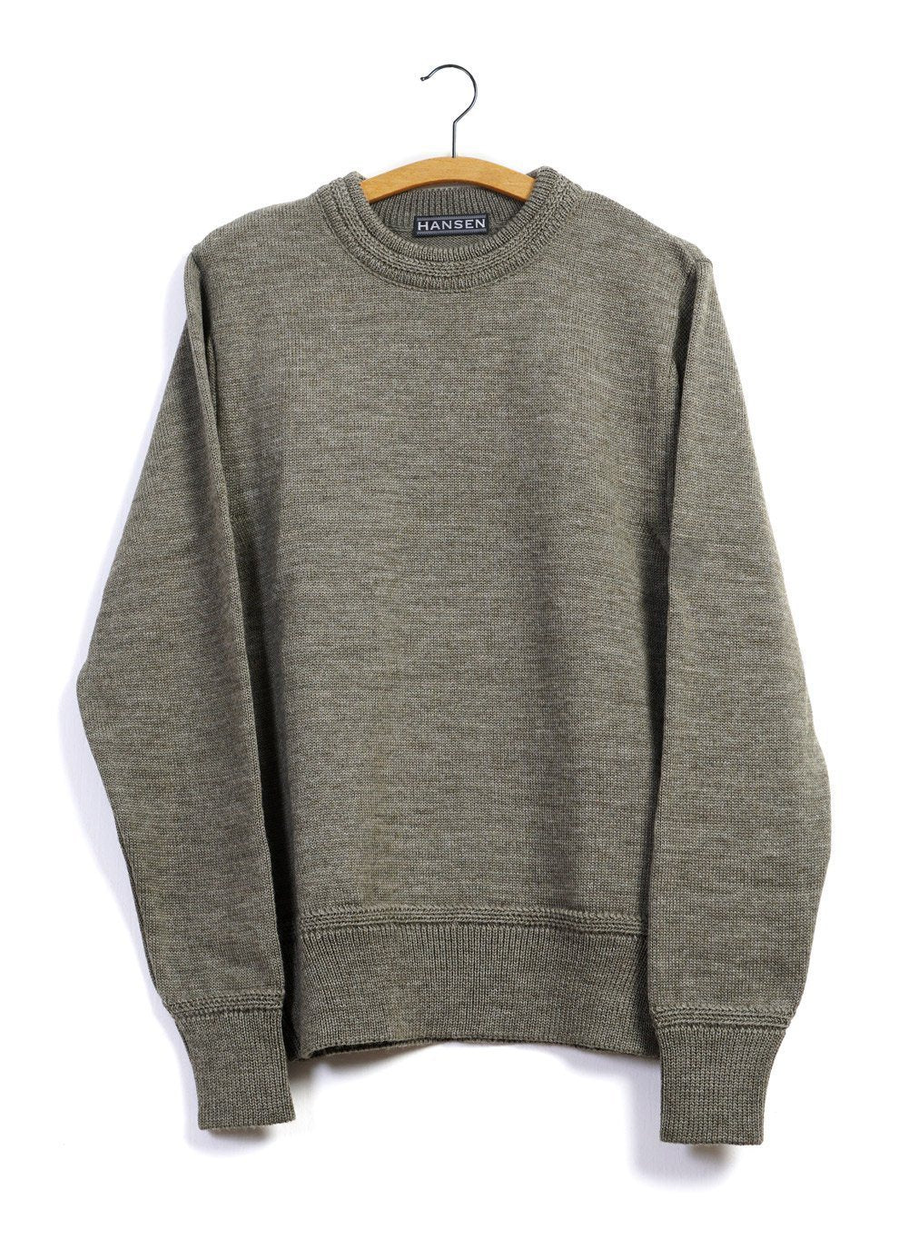 RAGNAR | Knitted Wool Sweater | Hunter | €270 -HANSEN Garments- HANSEN Garments