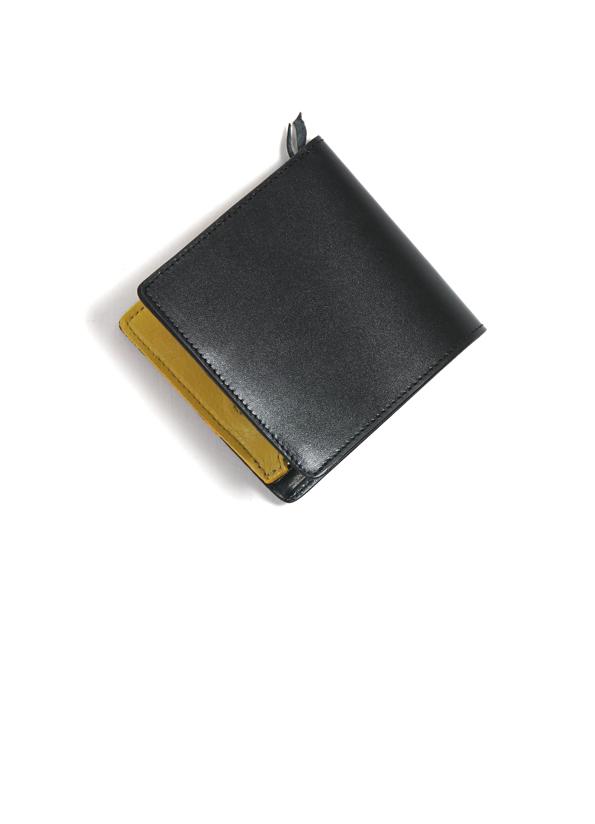 KAPITAL - RAIN SMILE | Leather Wallet | Black - HANSEN Garments
