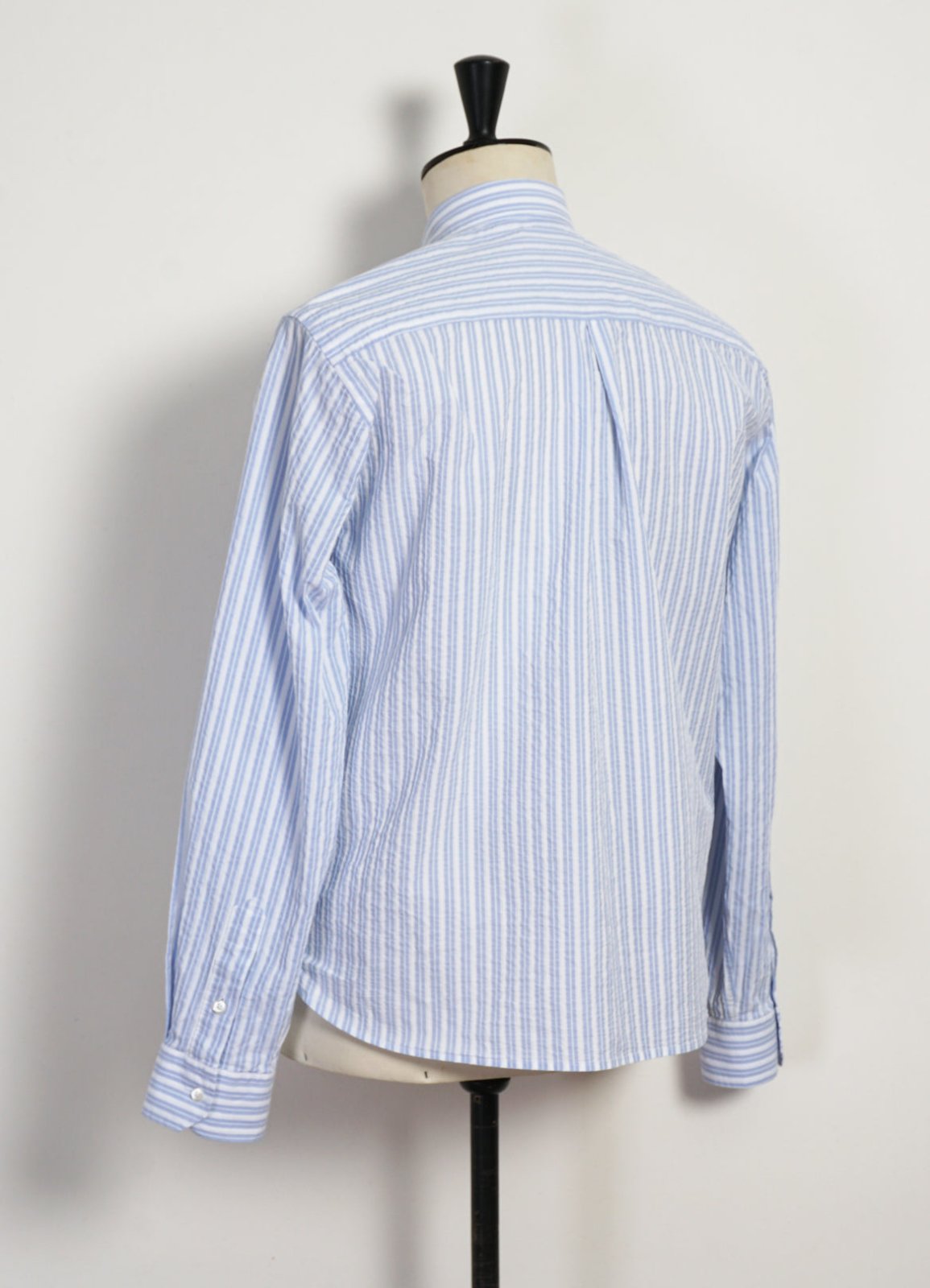 HANSEN GARMENTS - RAYMOND | Relaxed Classic Shirt | Big Blue Stripes - HANSEN Garments