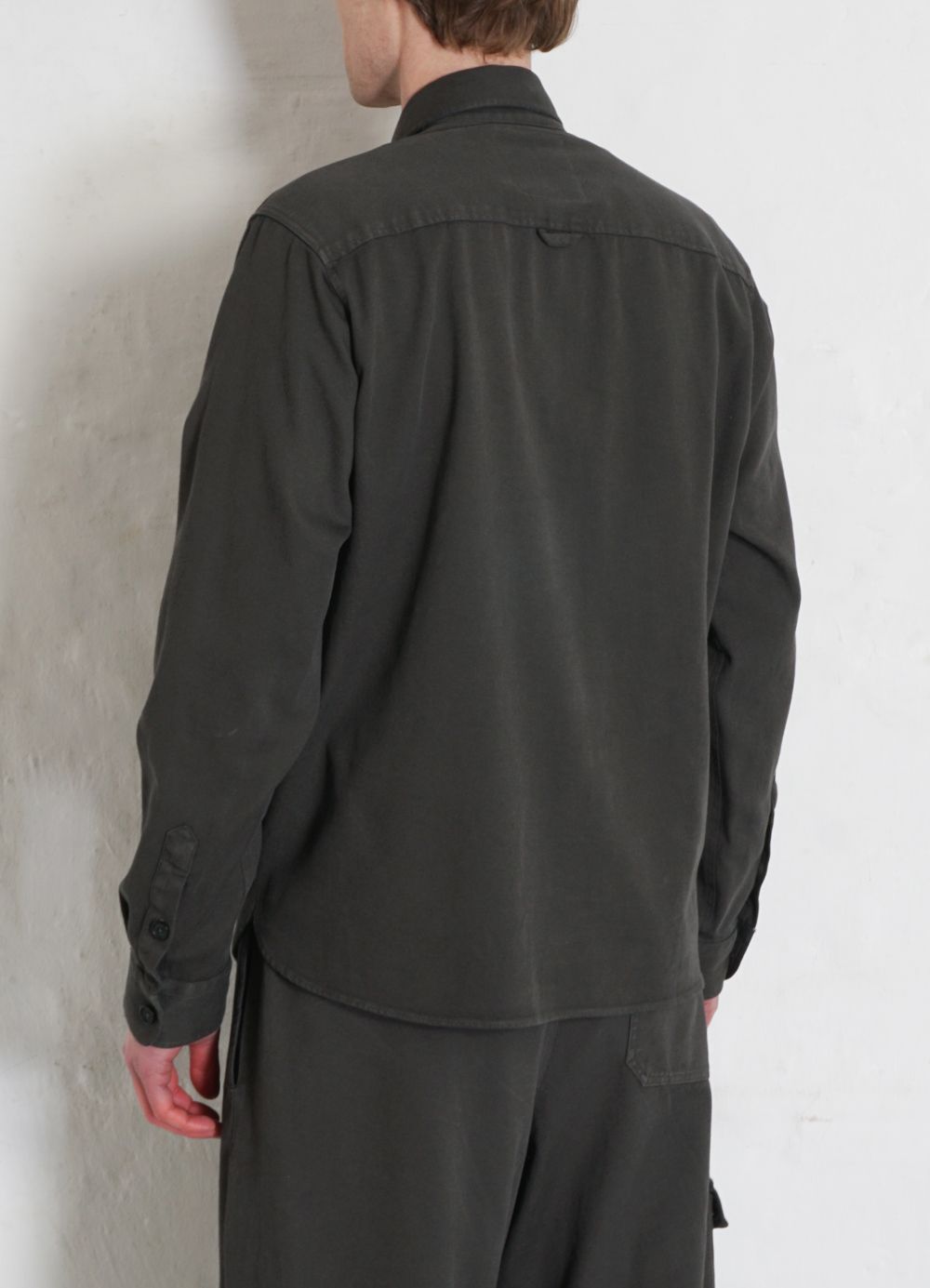 HANSEN Garments - ROBERT | Casual Pull-on Shirt | Dark Forest - HANSEN Garments
