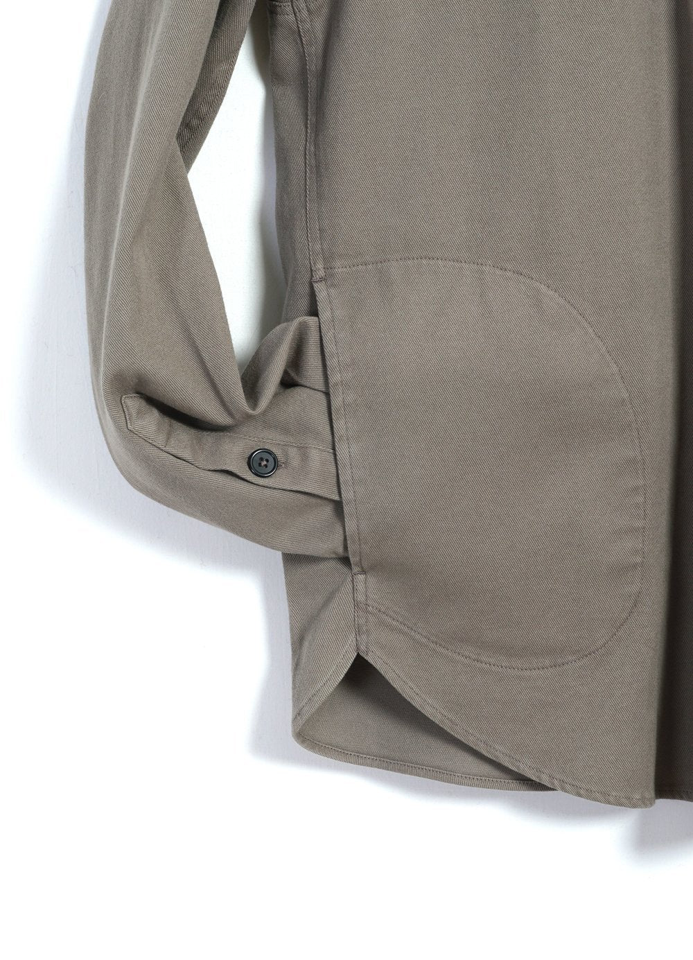 HANSEN Garments - ROBERT | Casual Pull-on Shirt | Light Grey - HANSEN Garments