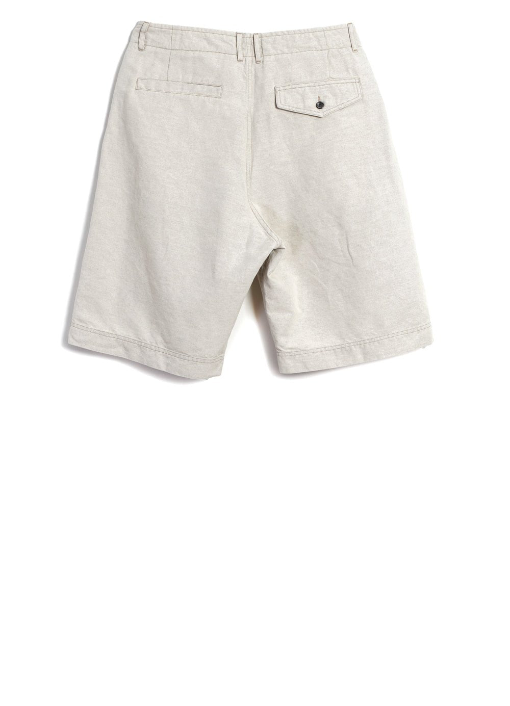 HANSEN GARMENTS - ROBIN | Super Wide Pleated Shorts | Flax Nature - HANSEN Garments