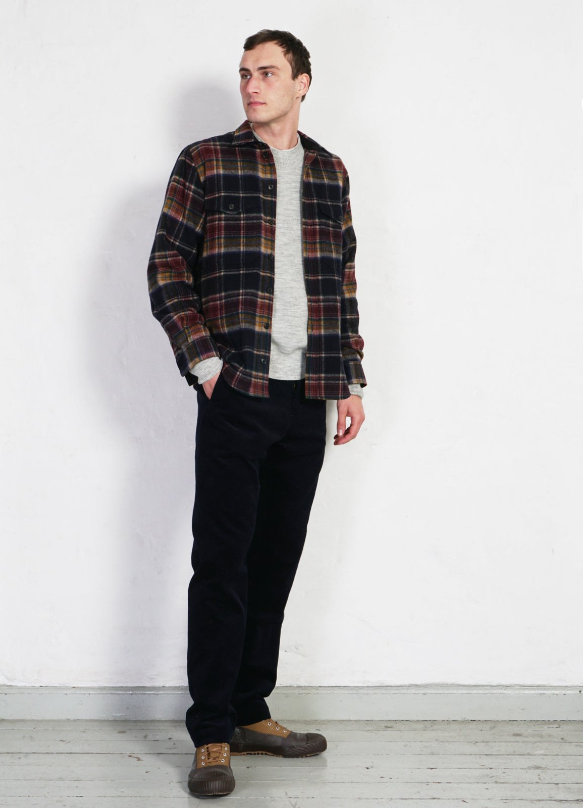 HANSEN GARMENTS - RUBEN | Casual Over Shirt | Multi Colour Check - HANSEN Garments