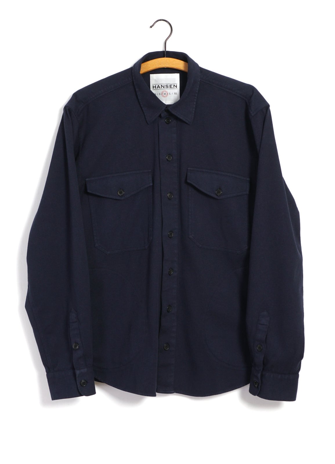 HANSEN GARMENTS - RUBEN | Casual Over Shirt | Navy - HANSEN Garments