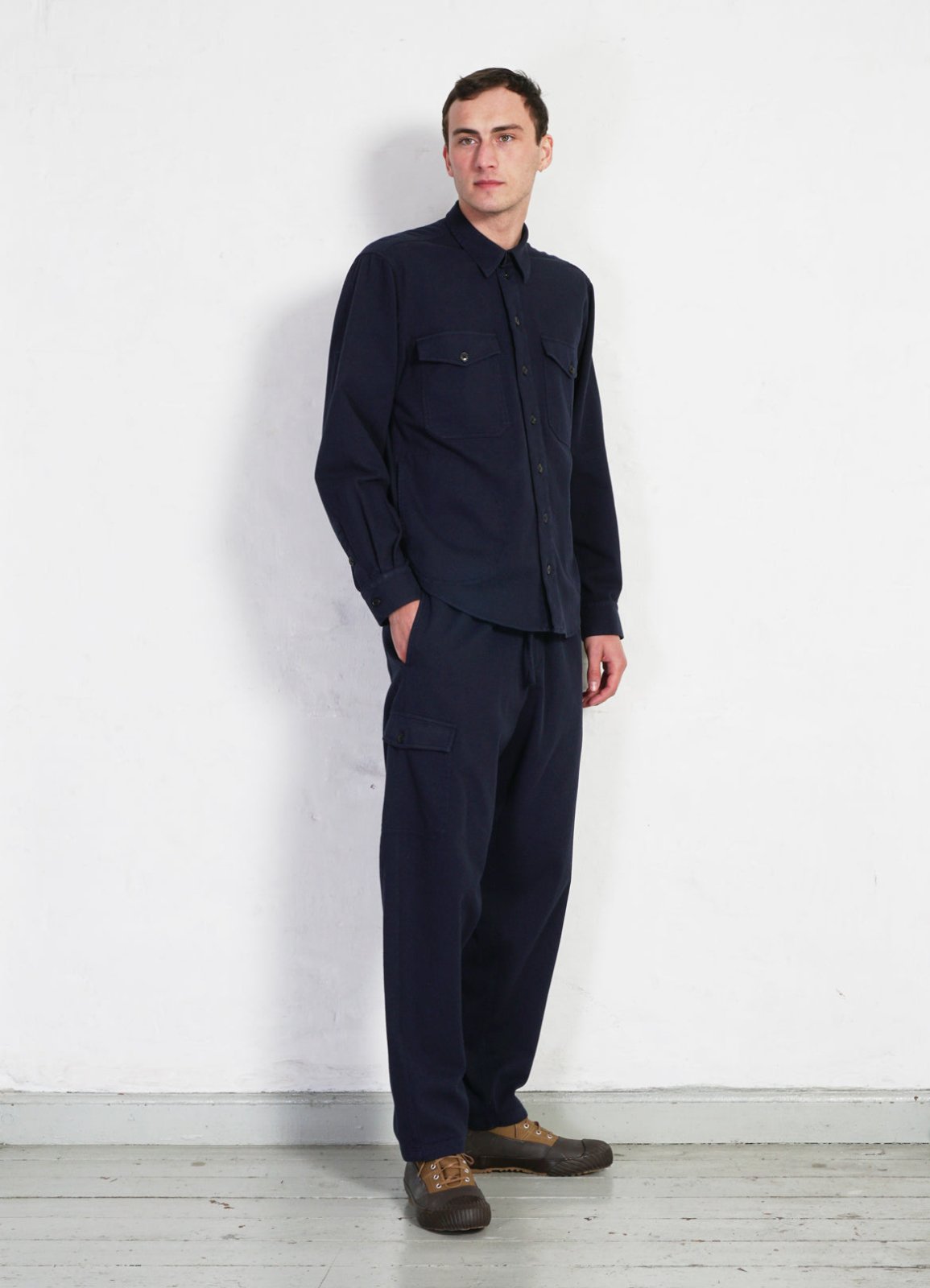 HANSEN GARMENTS - RUBEN | Casual Over Shirt | Navy - HANSEN Garments