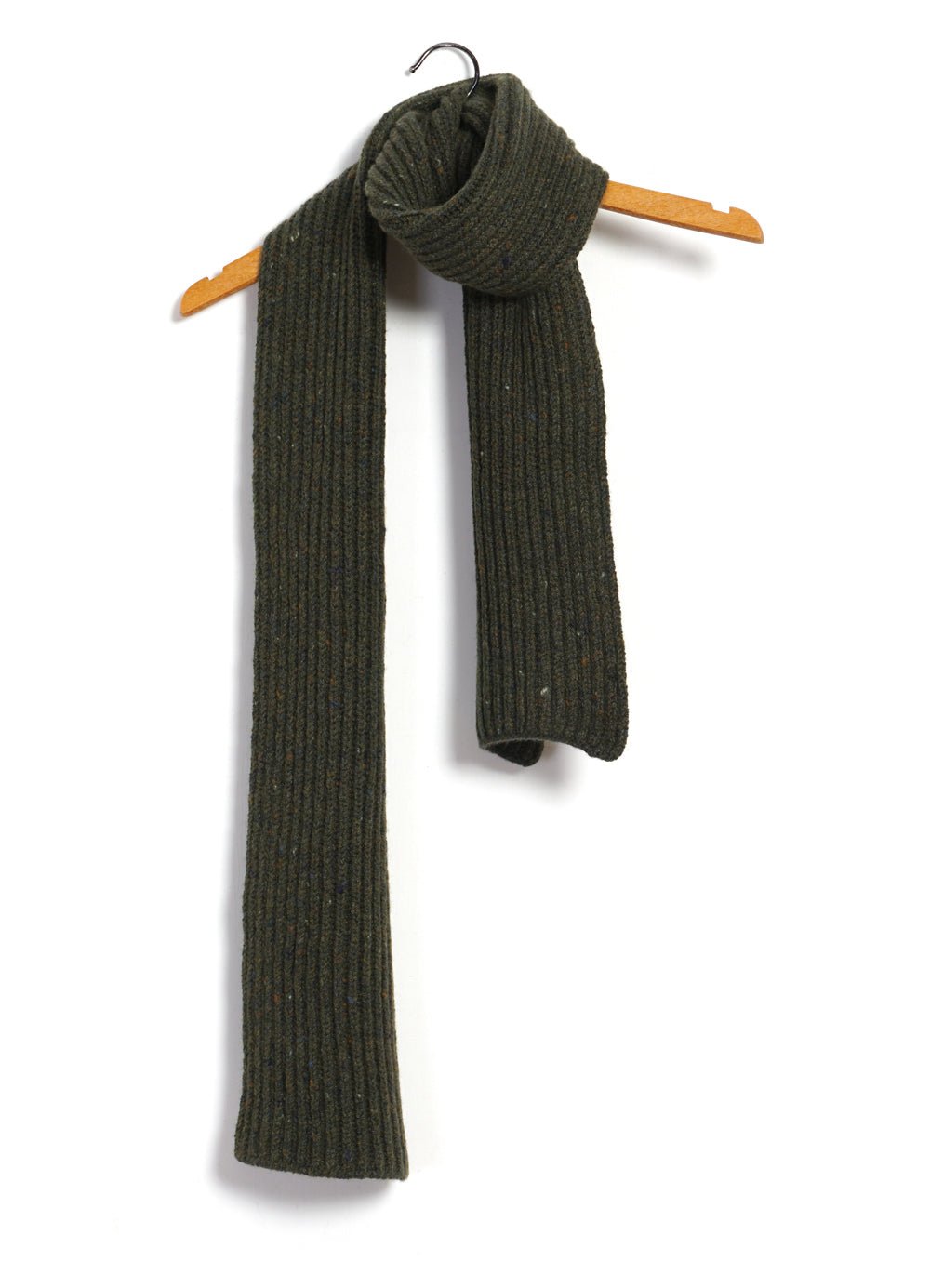 INIS MEÁIN - SCARF | Rib Scarf | Loden - HANSEN Garments