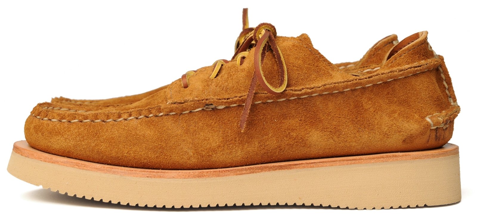 Yuketen - SEMI HANDSEWN MAINE GUIDE OX DB | Moccasin Shoe | FO G Brown - HANSEN Garments