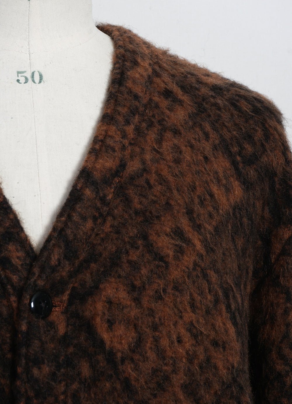 MONITALY - SHAGGY V CARDIGAN | Japanese Shaggy Wool Cardigan | Talisman - HANSEN Garments