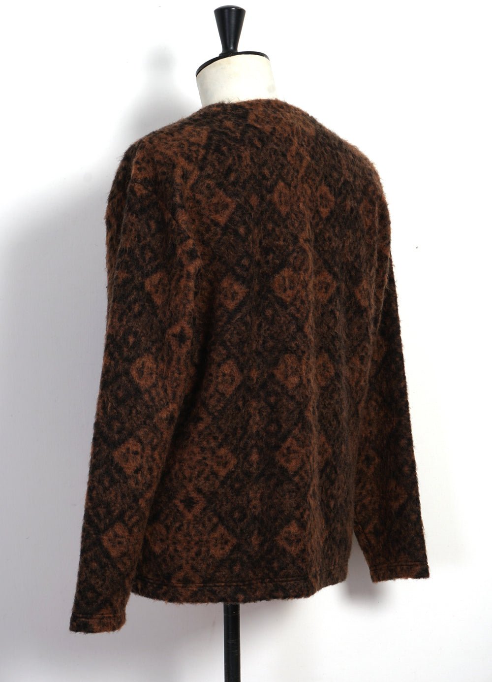 MONITALY - SHAGGY V CARDIGAN | Japanese Shaggy Wool Cardigan | Talisman - HANSEN Garments