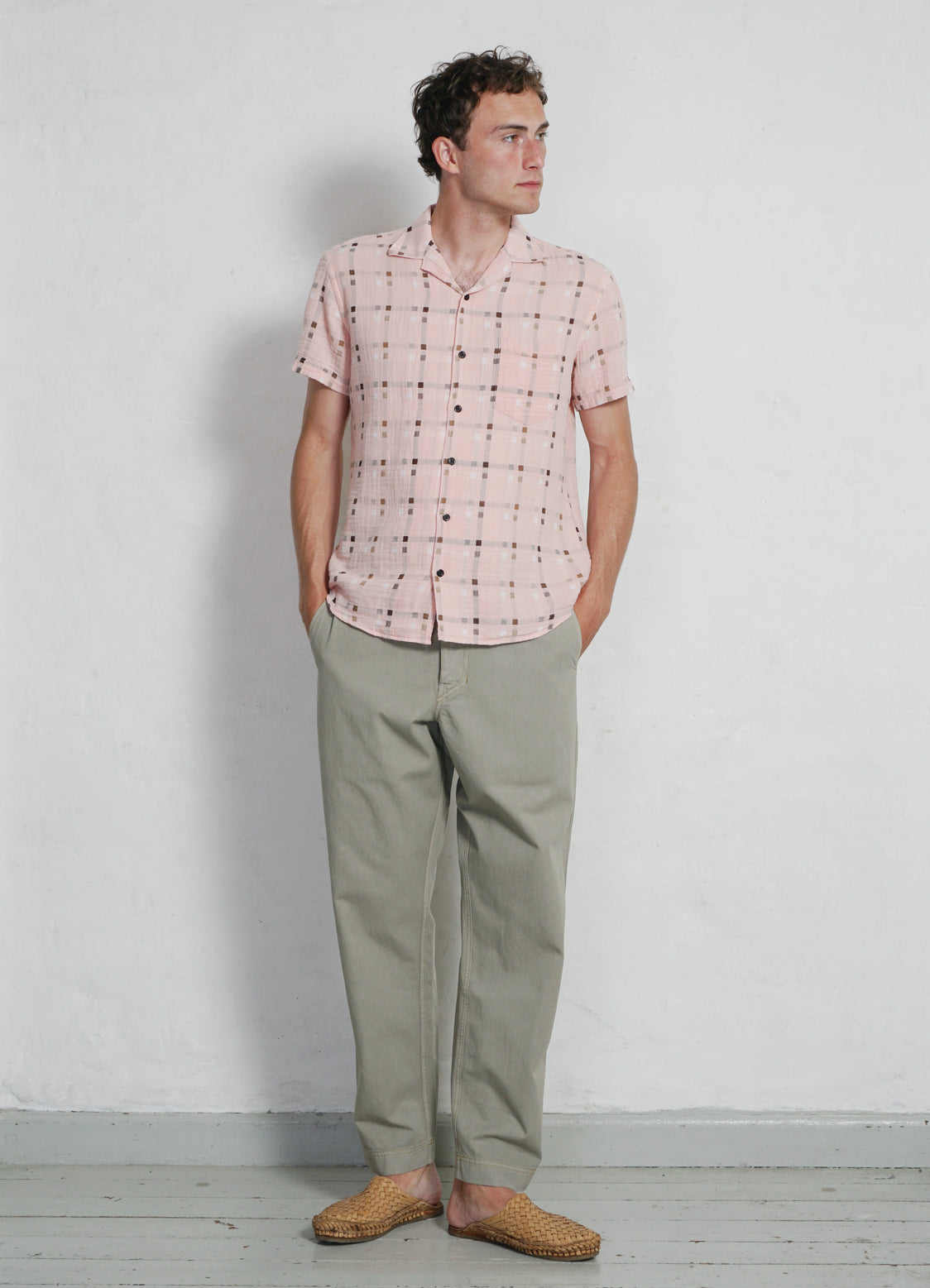 JONNY | Short Sleeve Shirt | Vegas Pink
