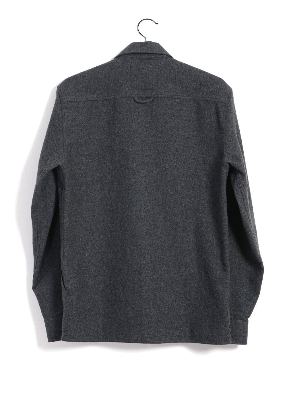 HANSEN Garments - STEFAN | Worker Over Shirt | Grey Melange - HANSEN Garments