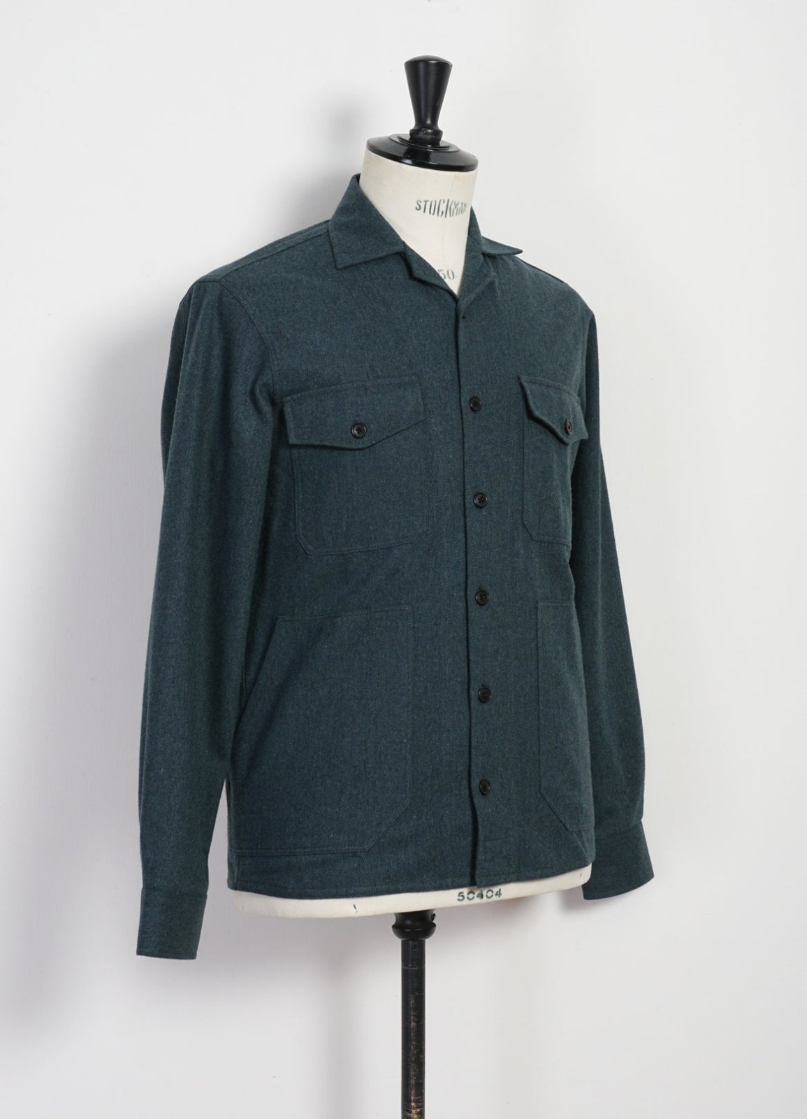 HANSEN GARMENTS - STEFAN | Worker Over Shirt | Moss Green - HANSEN Garments