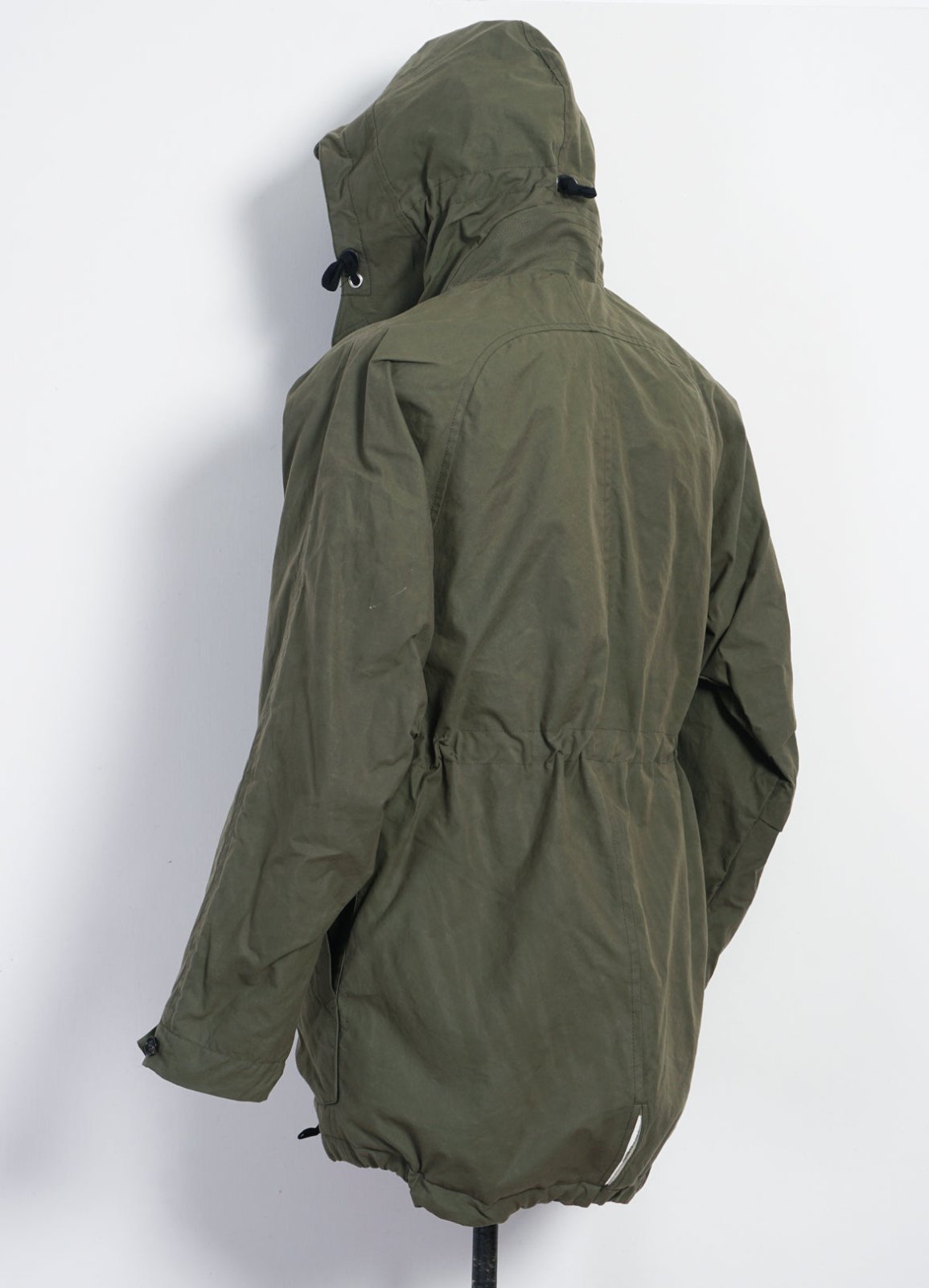 HANSEN GARMENTS - STORM | Hooded Waxed Cotton Parka | Khaki Green - HANSEN Garments