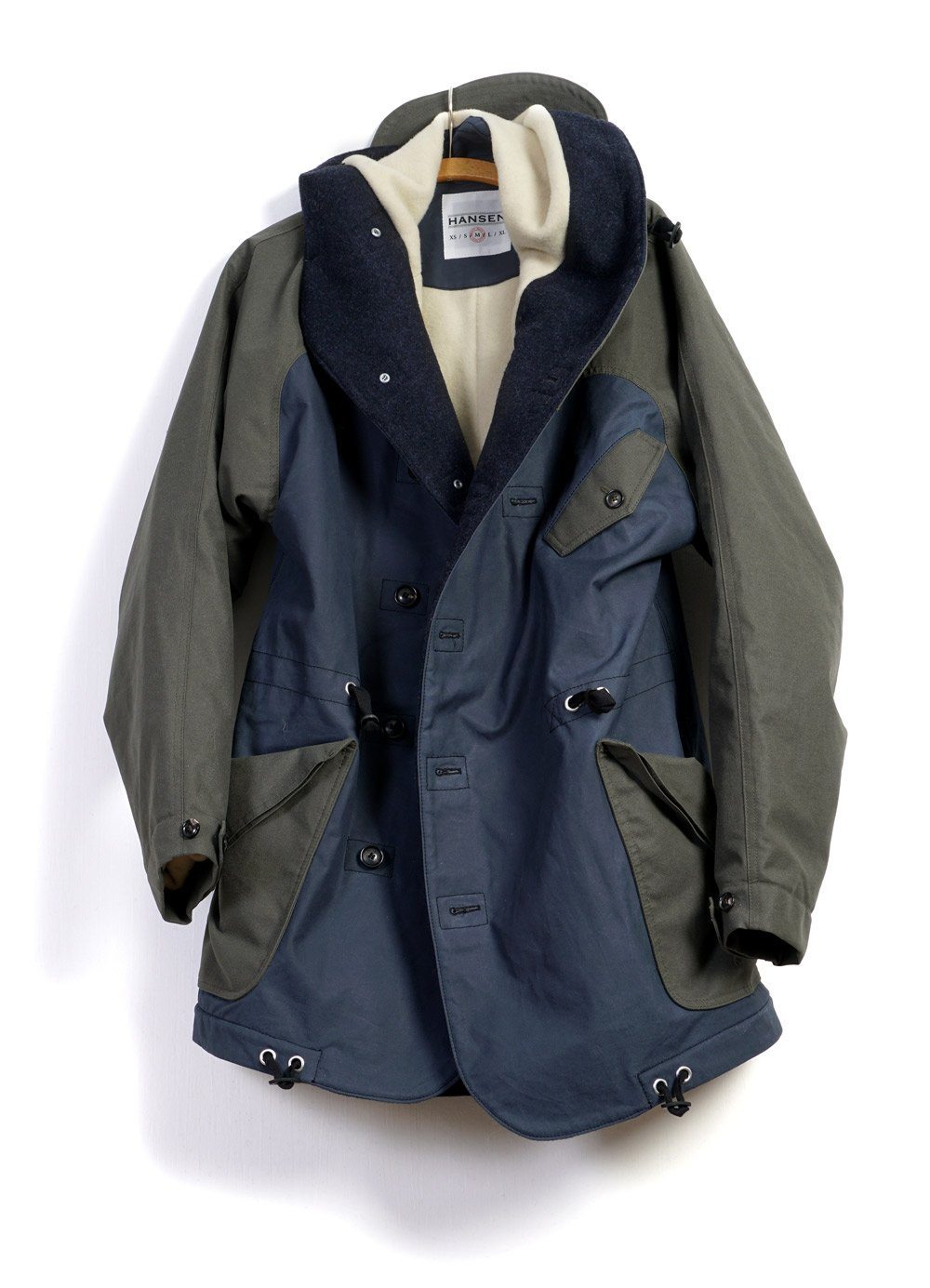 STORM | Hooded Winter Coat | Reflective | €765 -HANSEN Garments- HANSEN Garments