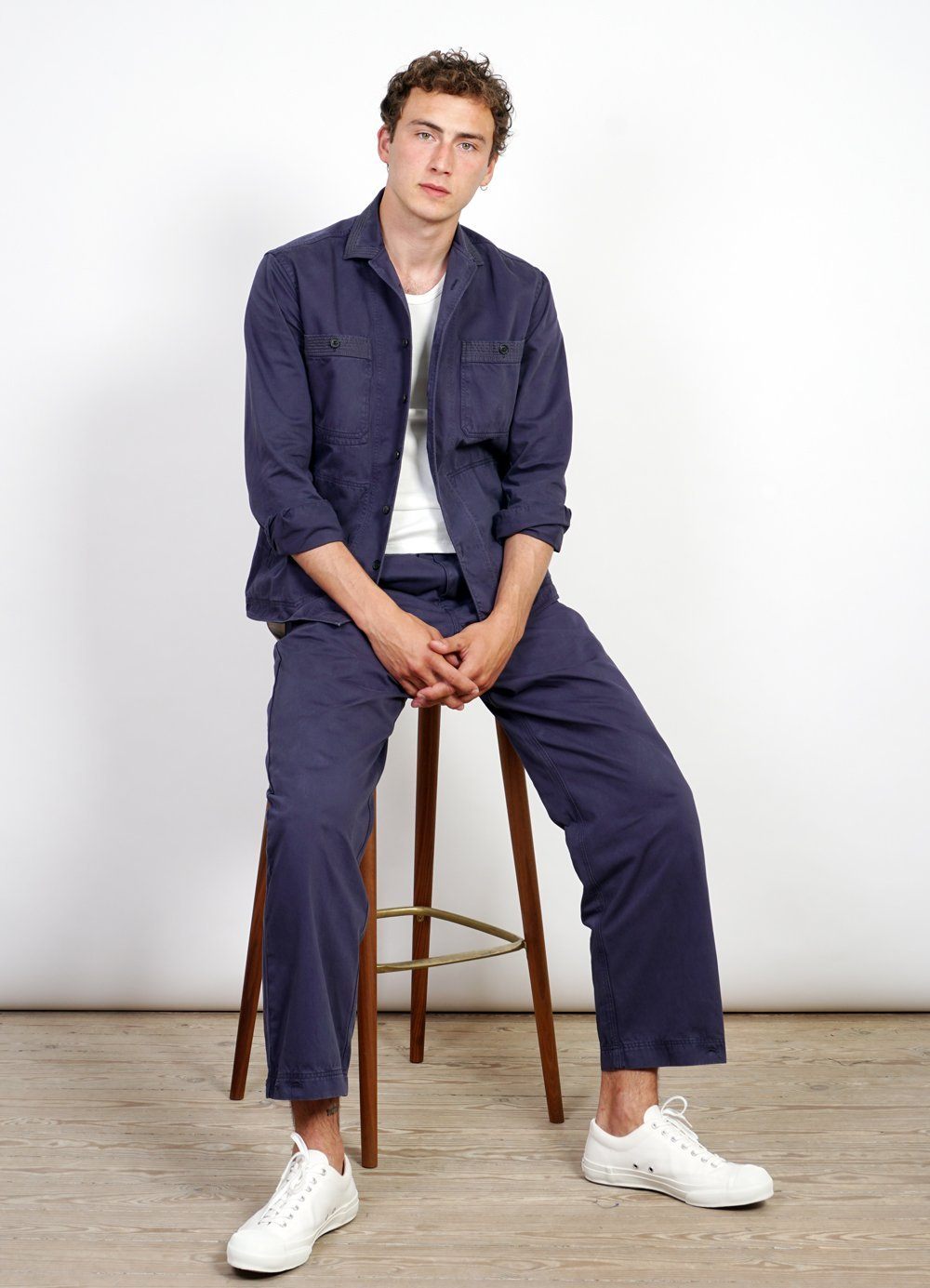 SUNNY | Casual Dyed Over-shirt | Navy -HANSEN Garments- HANSEN Garments