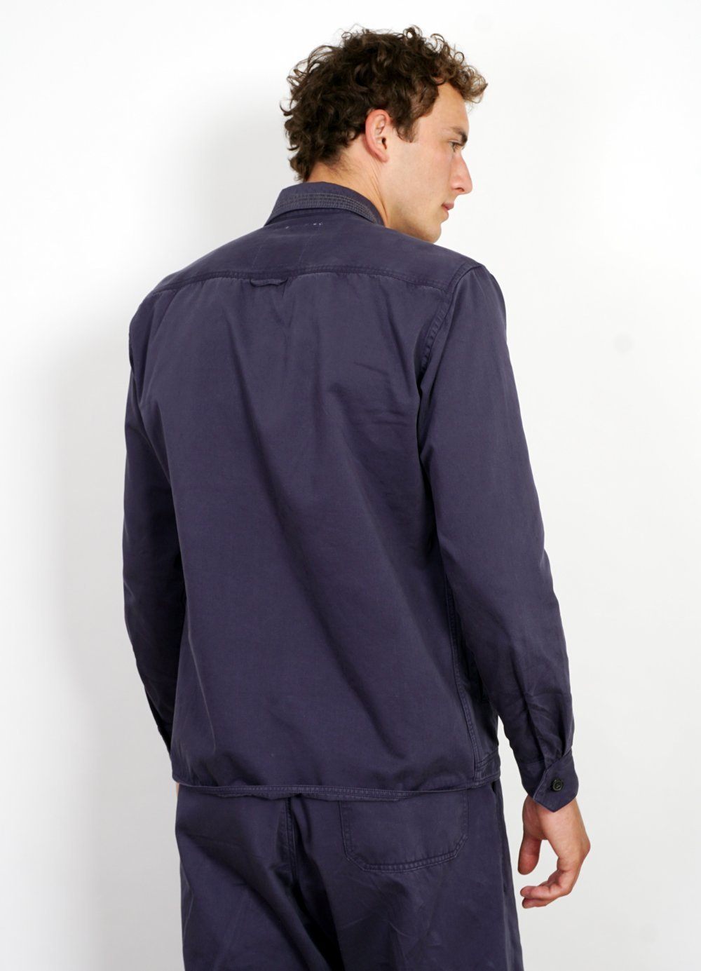 SUNNY | Casual Dyed Over-shirt | Navy -HANSEN Garments- HANSEN Garments