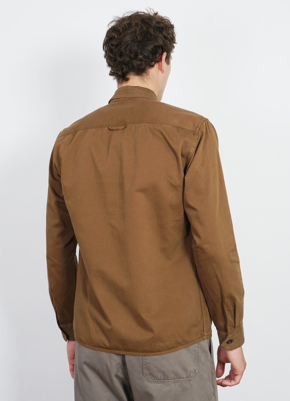 SUNNY | Casual Dyed Over-shirt | Nut -HANSEN Garments- HANSEN Garments