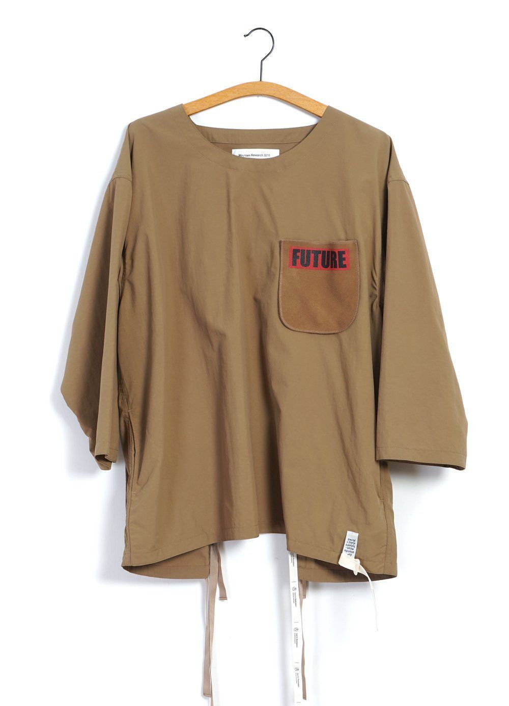 MOUNTAIN RESEARCH - T-1 FUTURE SHIRT | Beige - HANSEN Garments