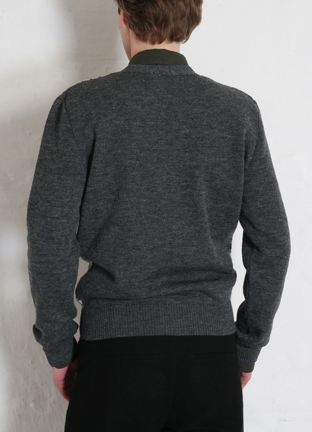 HANSEN GARMENTS - THOMAS | Hounds Tooth Cardigan | Grey Hound - HANSEN Garments