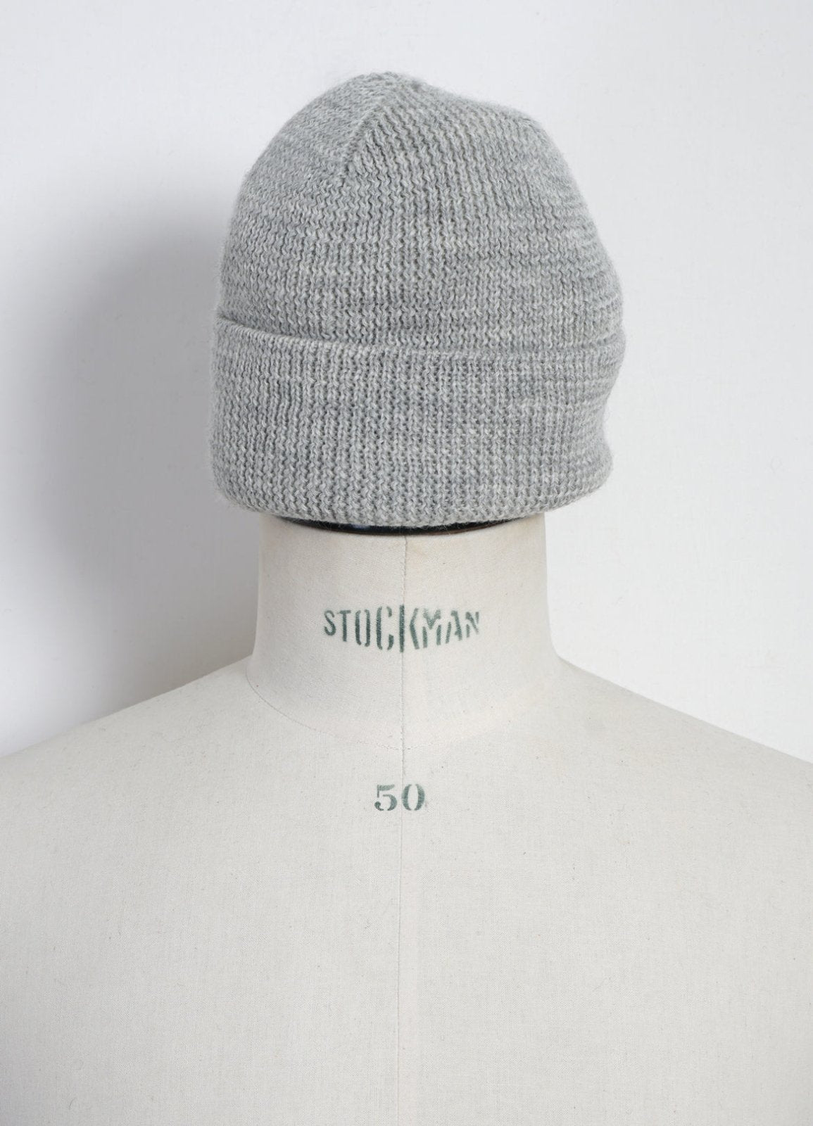 HANSEN GARMENTS - TORE | Knitted Rib Beanie | Winter Grey - HANSEN Garments