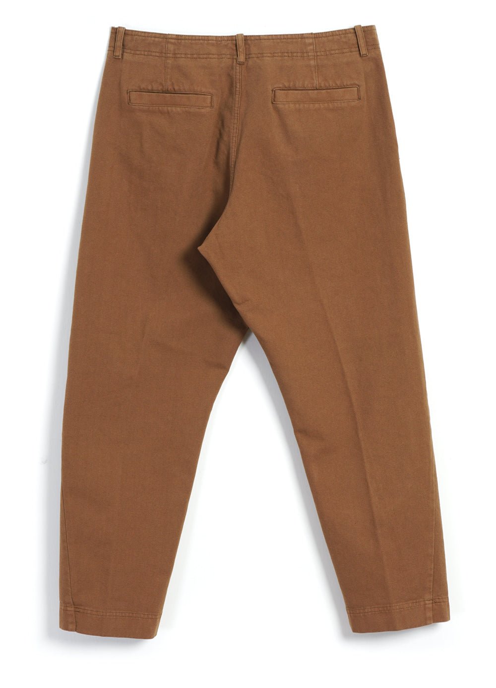 HANSEN GARMENTS - TRYGVE | Wide Cut Cropped Trousers | Terra - HANSEN Garments