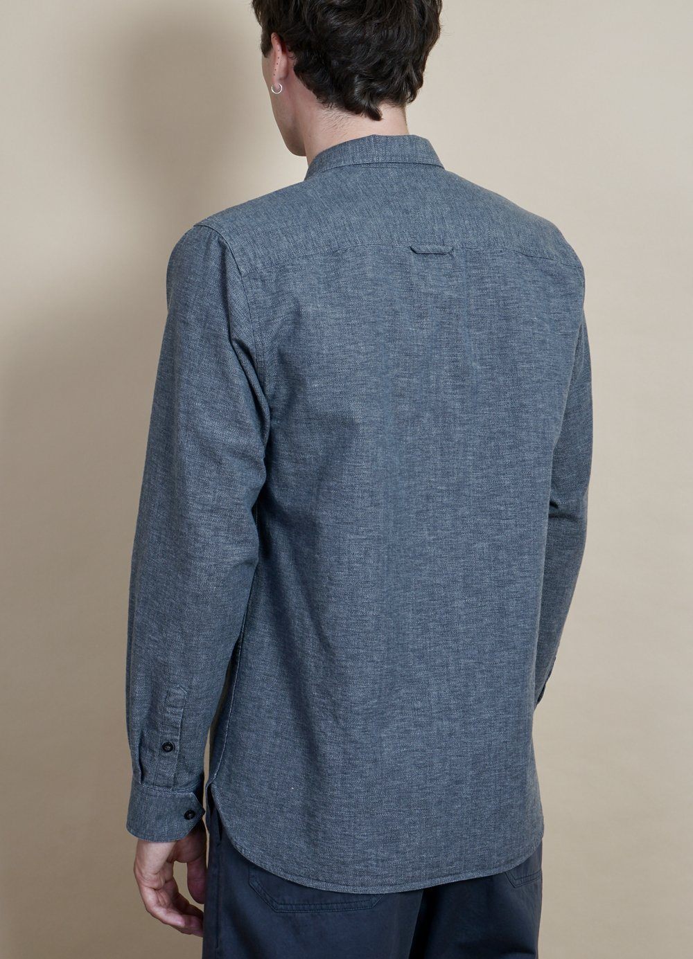 HANSEN GARMENTS - VILLADS | Loose Fit Over Shirt | Stone - HANSEN Garments