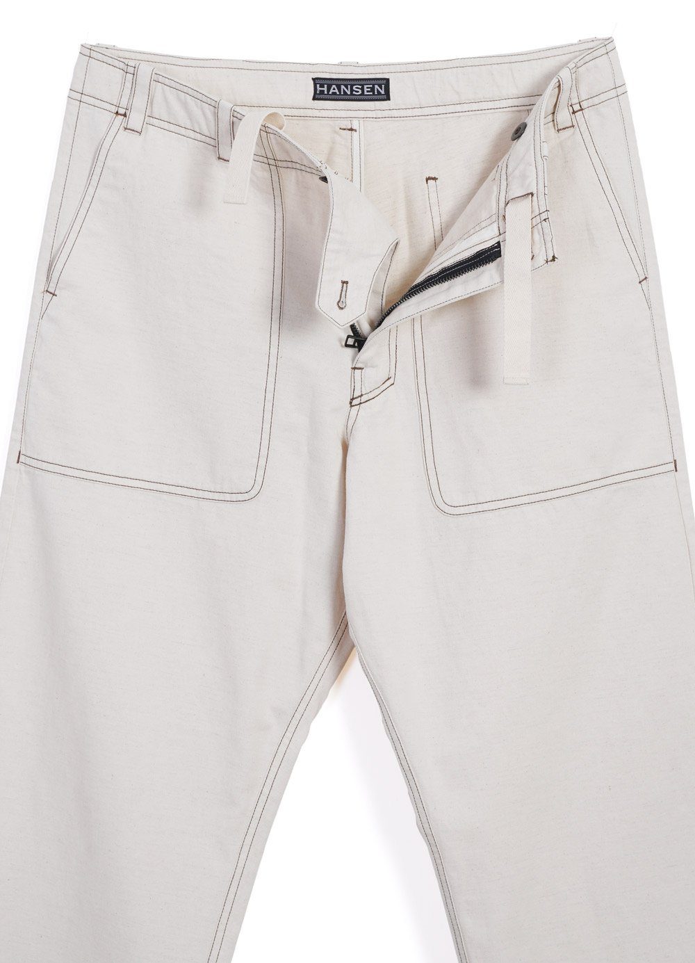 HANSEN GARMENTS - VILLE | Loose Fit Trousers | Nature - HANSEN Garments