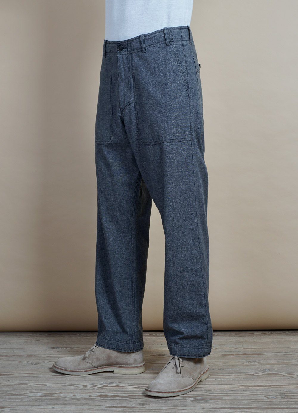 HANSEN GARMENTS - VILLE | Loose Fit Trousers | Stone - HANSEN Garments