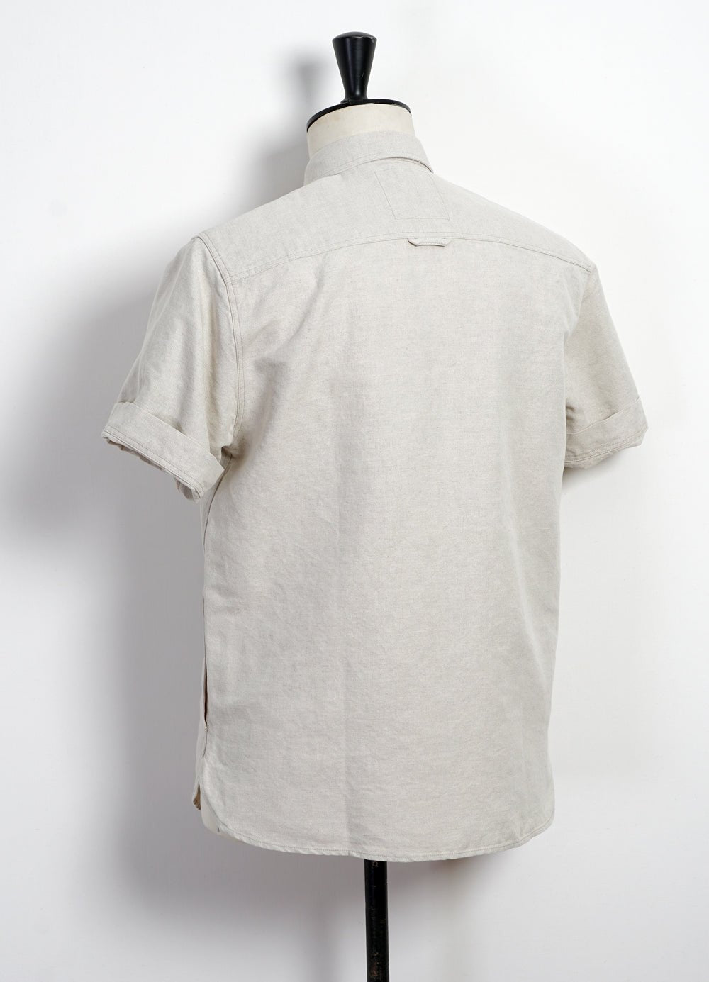 HANSEN GARMENTS - VILLY | Short Sleeve Shirt | Flax Nature - HANSEN Garments