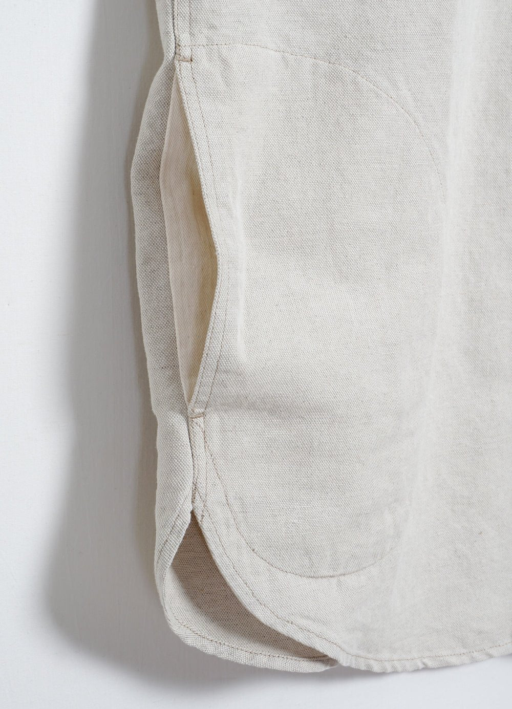 HANSEN GARMENTS - VILLY | Short Sleeve Shirt | Flax Nature - HANSEN Garments