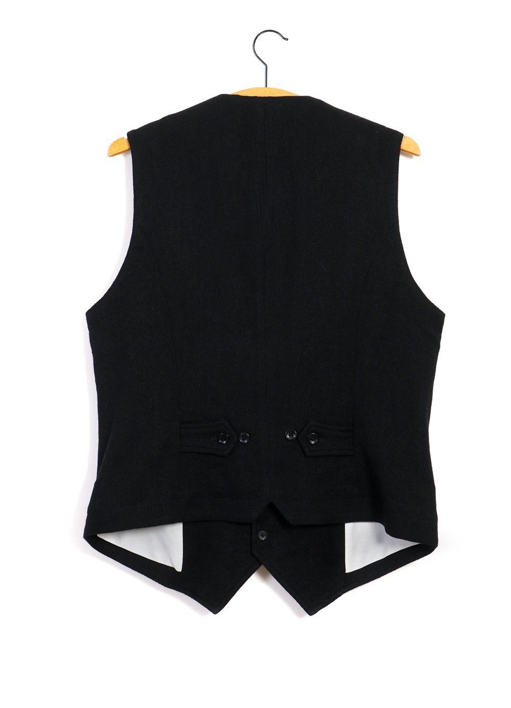 HANSEN Garments - WILLIAM | Lapel Waistcoat | Black - HANSEN Garments