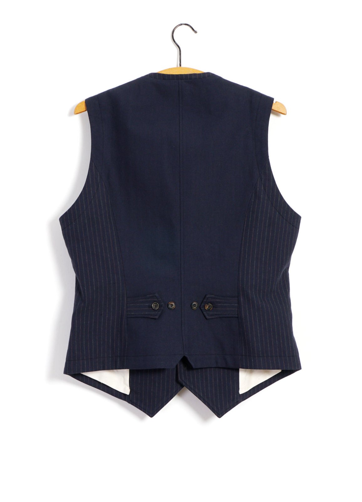 HANSEN GARMENTS - WILLIAM | Lapel Waistcoat | Blue Pin - HANSEN Garments