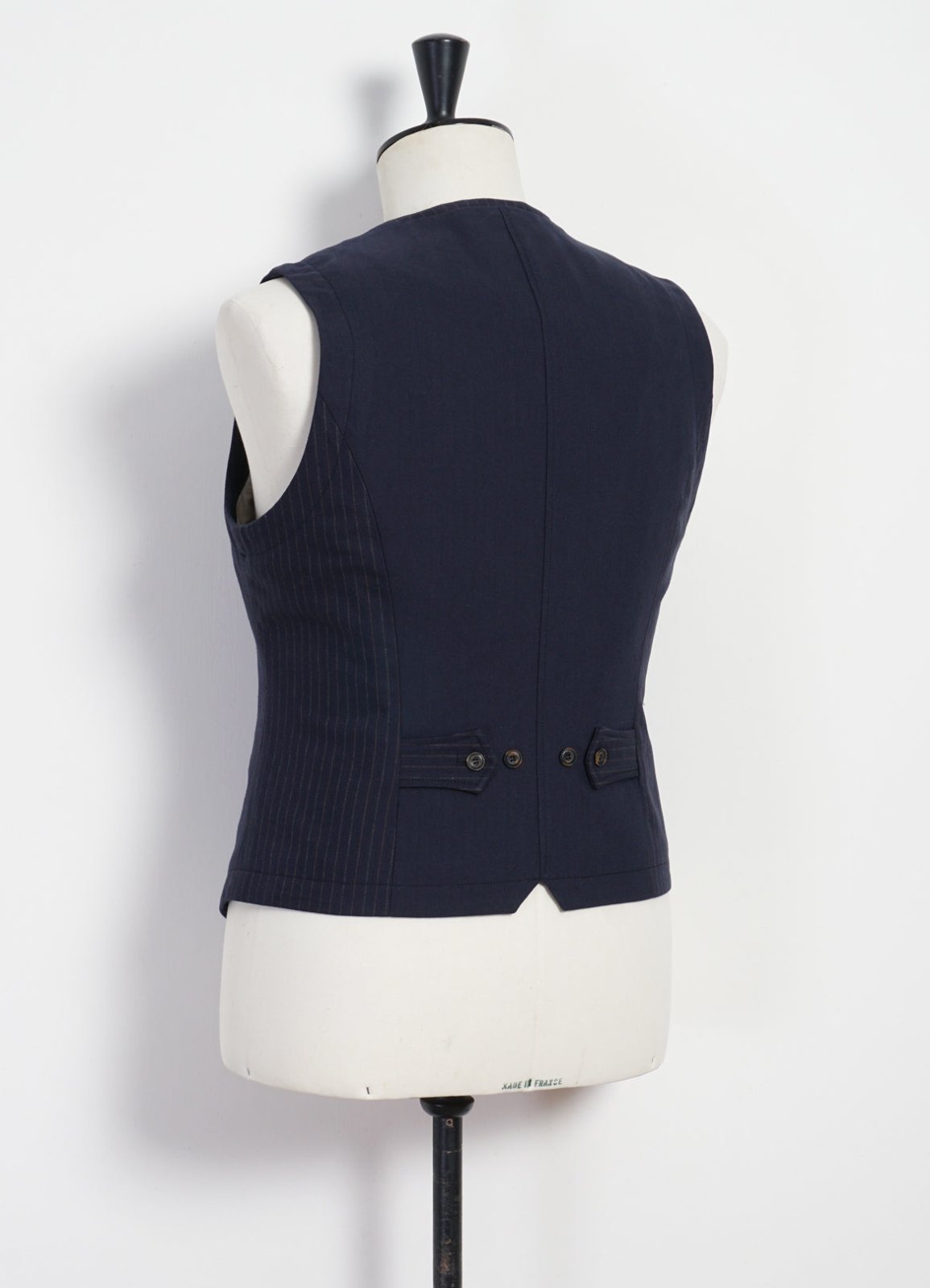 HANSEN GARMENTS - WILLIAM | Lapel Waistcoat | Blue Pin - HANSEN Garments