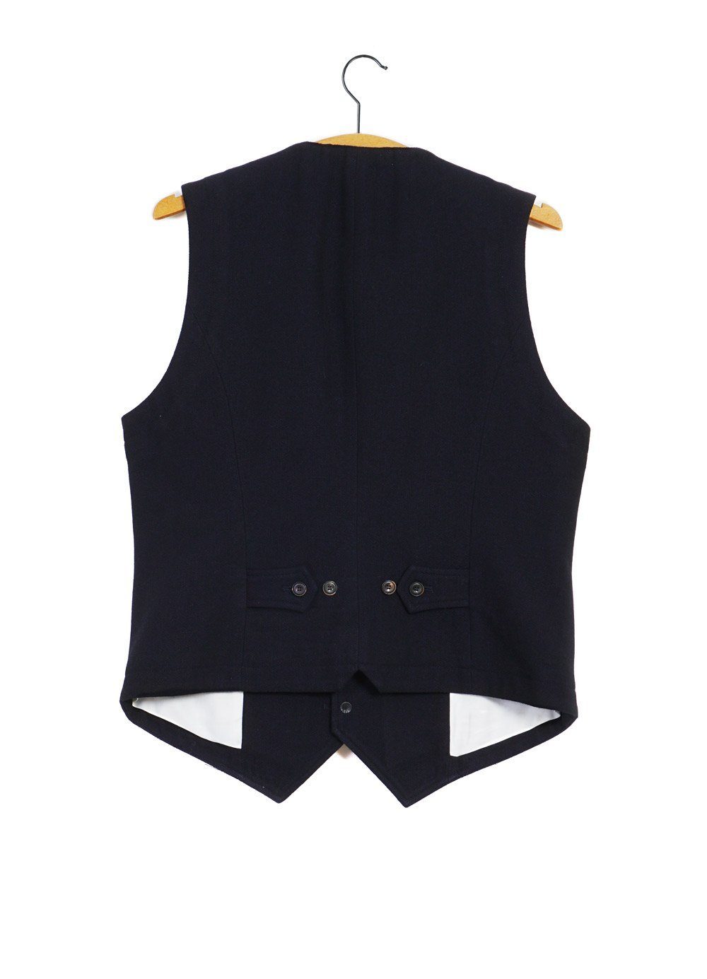 HANSEN Garments - WILLIAM | Lapel Waistcoat | Deep Indigo - HANSEN Garments