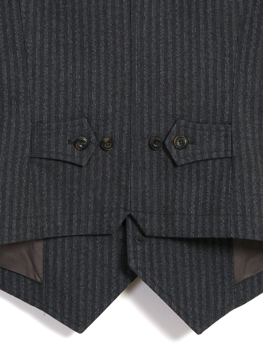 HANSEN GARMENTS - WILLIAM | Lapel Waistcoat | Grey Pin - HANSEN Garments
