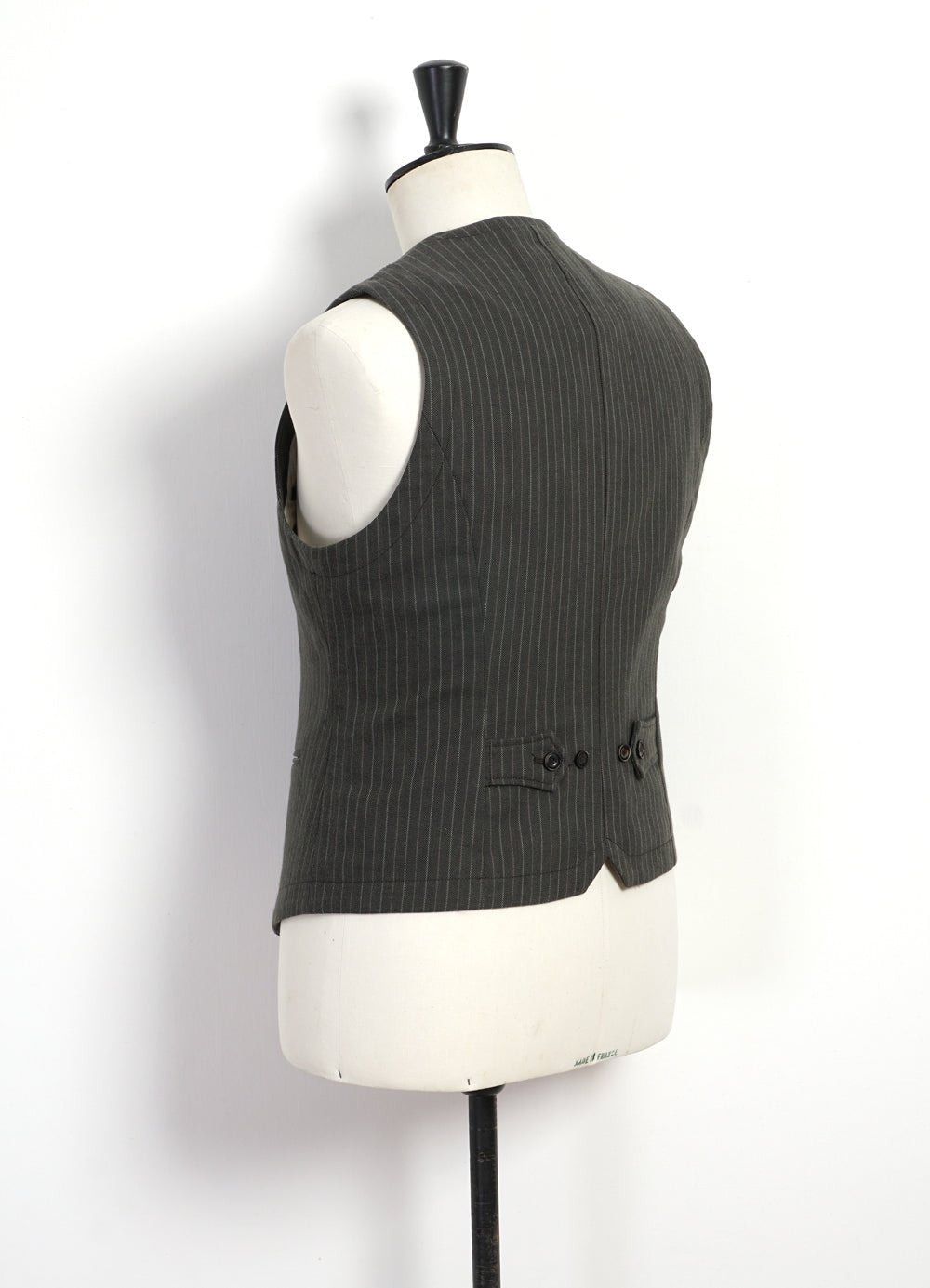HANSEN GARMENTS - WILLIAM | Lapel Waistcoat | Khaki Pin - HANSEN Garments