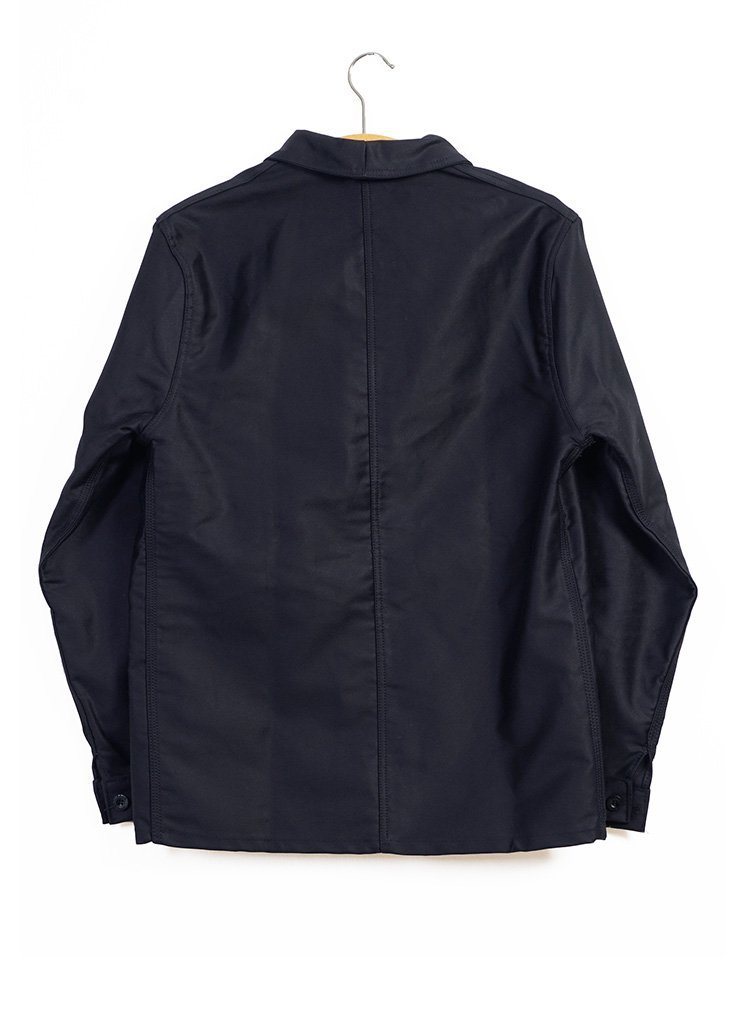 WORK JACKET | Moleskin | Black | €185 -LE LABOUREUR- HANSEN Garments