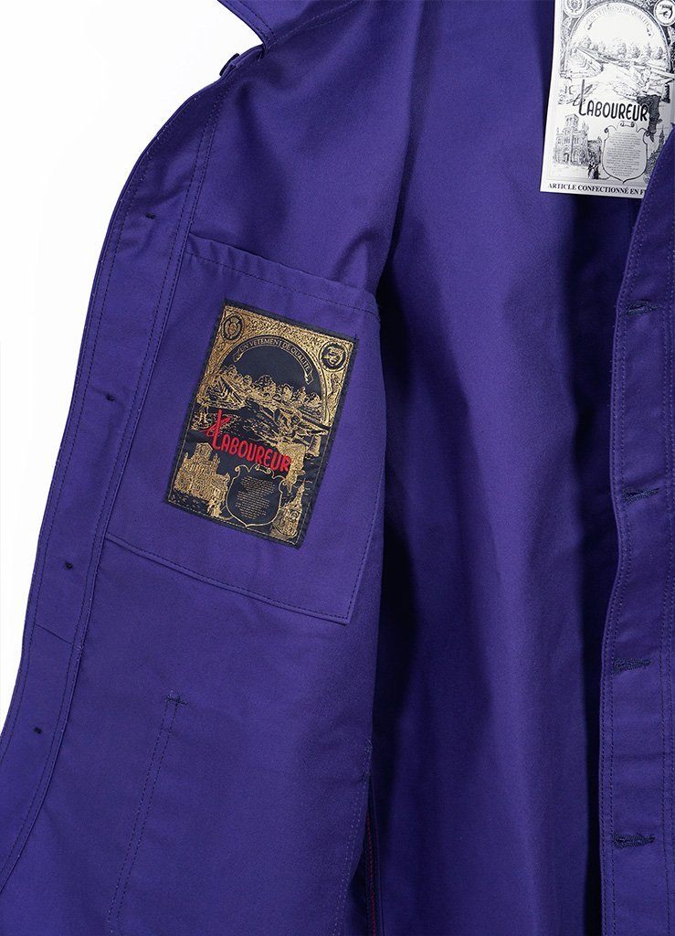 WORK JACKET | Moleskin | Navy Blue | €185 -LE LABOUREUR- HANSEN Garments