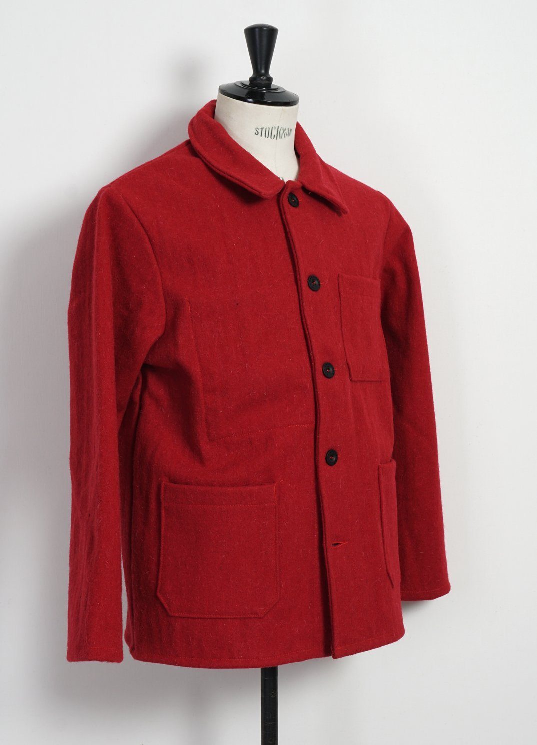 LE LABOUREUR - WORK JACKET | Wool | Red - HANSEN Garments