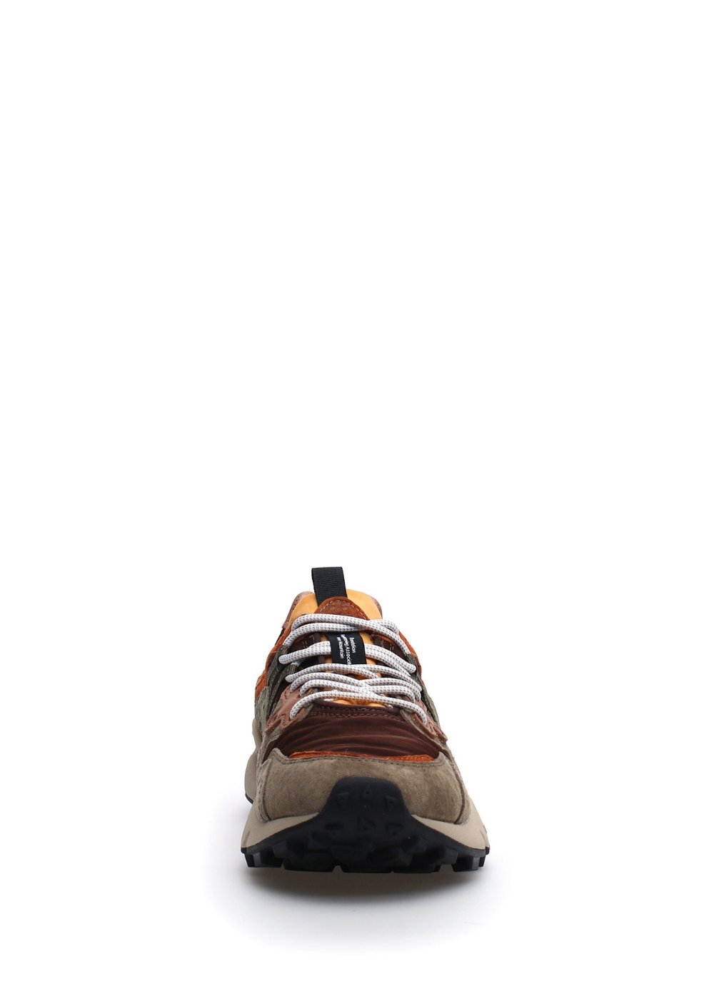 FLOWER MOUNTAIN - YAMANO 3 | Suede & Nylon Sneaker | Taupe Brown - HANSEN Garments